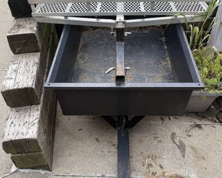 Small Metal Trailer and Luggage Carrier