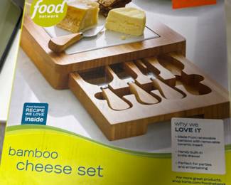 Bamboo Cheese Set