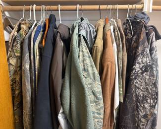 Hunting jackets, vests and coats sizes Large-XXL