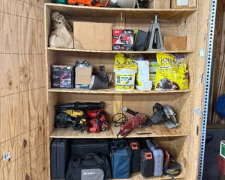 Tools/Items in Lower Garage