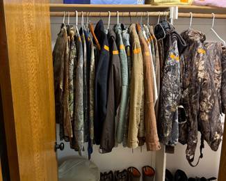 Hunting and Fishing Shirts, Pants, Insulated Coats and Pants. Hunting Boots