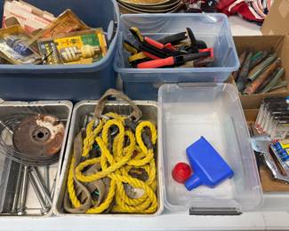 Lower Garage Items/Tools