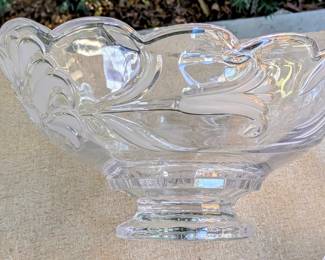 Vintage Decorative Glass Bowl 