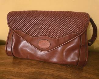 Vintage Gold Coast leather purse
