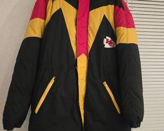 Down-filled Vintage Chiefs jacket