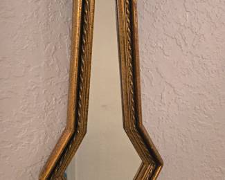 Vintage Keyhole mirror