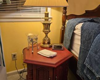 Funky hexagon side table
