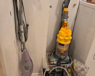 Dyson vacuum abd steam mop