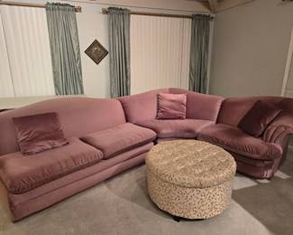 Custom made sectional 3 of 4 pieces