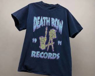 42 DeathRowRecords1991GraphicTShirtVintageStyle