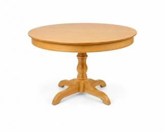 40 BassettCottage44RoundPedestalDiningTable