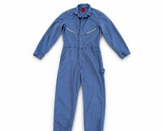 48 VintageWallsMasterBlueWorkCoverallsSz40Long