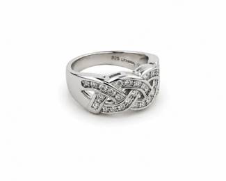 66 925SterlingCZInfinityCrossoverRing