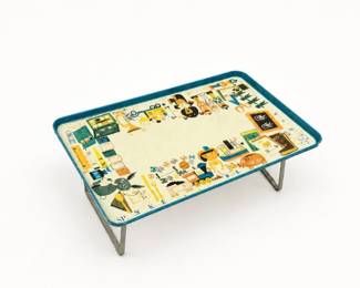 30 VintagePressmanAlphabetLapDeskToyTable