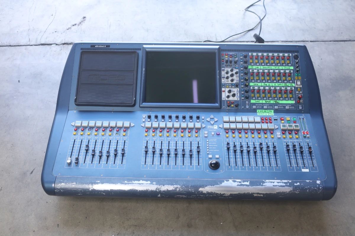 Midas Pro2 Full Size Digital Mixing Console - 64 Channel 96khz - Gen III