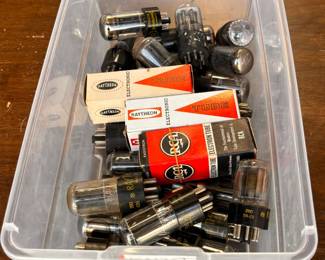 Lot of Vintage 6SN7GT / 6SN7GTB & 6SL7GT Vacuum Tubes – RCA, Raytheon, Emerson, Truetone