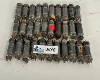 Lot of 6BQ5 / EL84 / 7189 Power Vacuum Tubes – Admiral, Philco, Realistic, Setchell Carlson, Zenith, Raytheon, Westinghouse