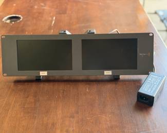 Blackmagic Design SmartScope Duo 4K Rack-Mounted Dual 6G-SDI Monitors