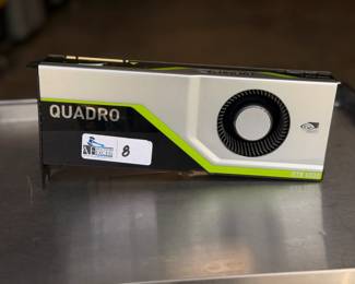 Nvidia Quadro RTX 6000 24GB GDDR6 PCIe 3.0 x 16 Dual Slot GPU