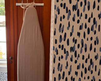 Ironing Board and Iron.