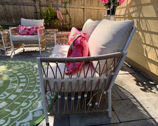 Outdoor Two-Seat Sofa. Photo 2 of 2.