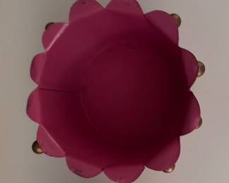 Metal Scallop Edge Candy / Nut Bowls. Photo 2 of 2.