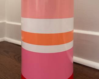Kate Spade Cordless Pink Stipes Table Lamps. Photo 2 of 2.