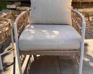 Pair of Outdoor Chairs. Photo 1 of 3.