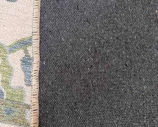 Alienore Green Blue Modern Ouskah Style Rug. Measures 5' x 8'. Photo 3 of 3.