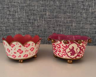 Metal Scallop Edge Candy / Nut Bowls. Photo 1 of 2.