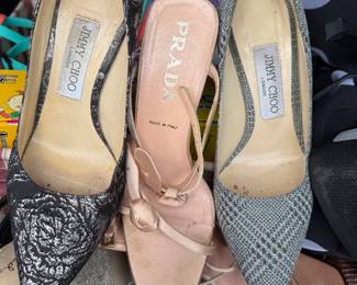 Jimmy Choo, Prada. Size 7