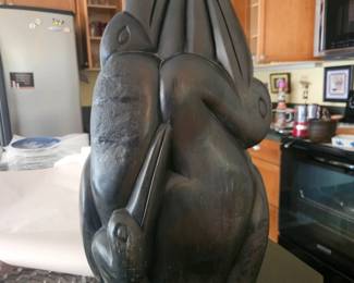 Hand Carved Zimbabwean Shona Stone Sculpture $150