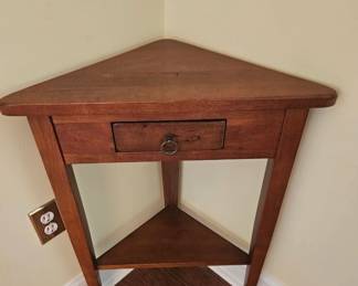 Small corner table $25