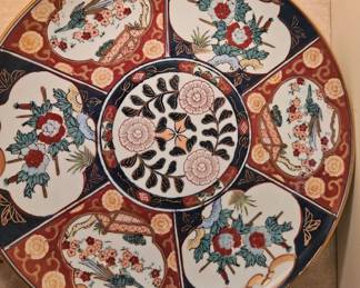 Japanese Imari Porcelain Charger $50