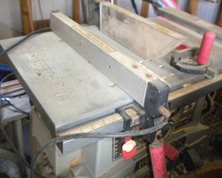 Working table saw