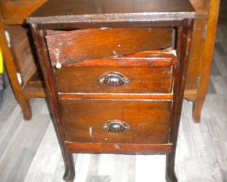 Antique sewing box
