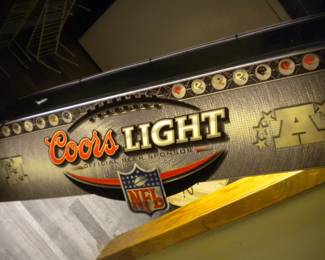 Coors Light pool table light  works