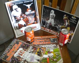 8x10 photos and Sports Illustrated 2005  Autographed by Vince Young