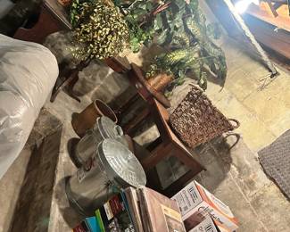 Basement full of new & old items