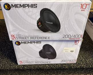 (2) Memphis Subwoofers
