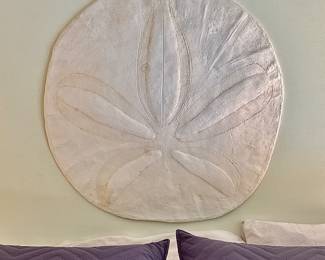 Big sand dollar sculpture