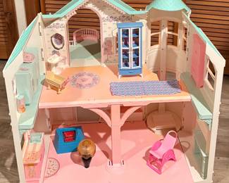 1990’s Barbie Victorian Dream House & Accessories