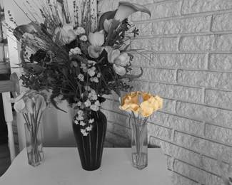 Vases with Florals
