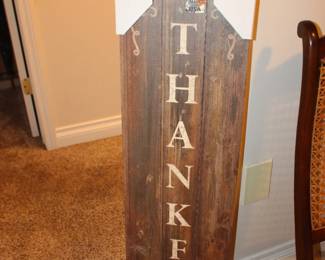 Thankful Sign
