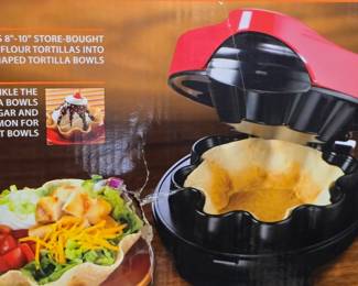 Taco bowl maker