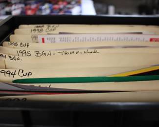 Nascar Autographs, Postcards, Brochures, Cards, More some by category