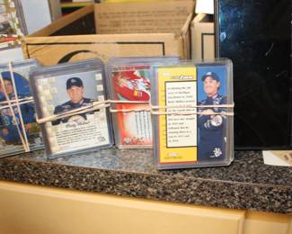 Various Nascar Trading Cards