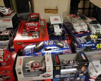 Model Cars of Various Drivers