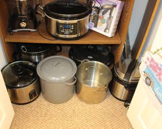 Crock Pot, Large Pans