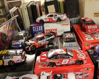 Model Cars of Various Drivers